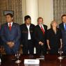 Evo Morales, Bolivya'nın Hindistan Devlet Başkanı Morales Evo