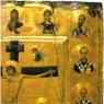 Ukřižování a pohřbívání Krista: ikony a malby